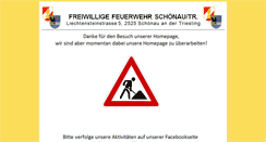 Desktop Screenshot of ff-schoenautriesting.at